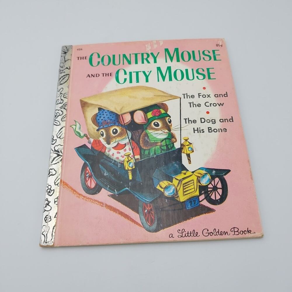 The Country Mouse And The City Mouse A Little Golden Book